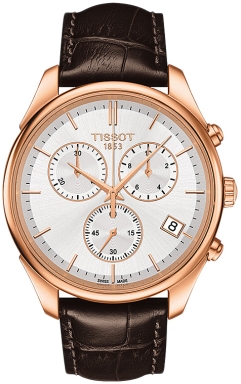 Часы Tissot Vintage Chronograph 18K Gold T920.417.76.031.00
