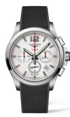 Часы Longines Conquest V.H.P. Quartz Chrono L3.717.4.76.9