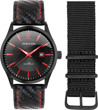 Часы George Kini Carbon GK.41.1.1B.2RD.6.2.0