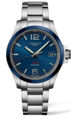Часы Longines Conquest V.H.P. Quartz L3.719.4.96.6