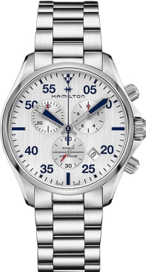 Часы Hamilton Khaki Pilot  Chrono Quartz H76712151