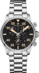 Часы Hamilton Khaki Pilot  Chrono Quartz H76722131