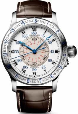 Часы Longines The Lindbergh Hour Angle Watch L2.678.4.11.0