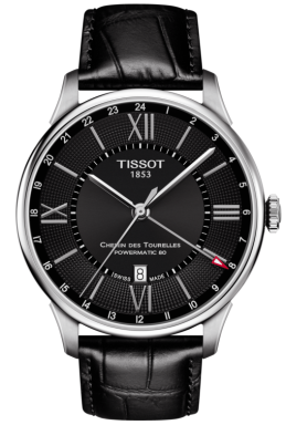 Часы Tissot Chemin Des Tourelles Powermatic 80 Gmt T099.429.16.058.00