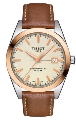 Часы Tissot Gentleman Powermatic 80 Silicium Solid 18K Gold Bezel T927.407.46.261.00