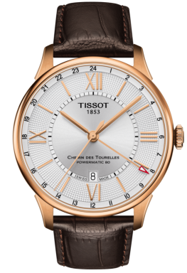 Часы Tissot Chemin Des Tourelles Powermatic 80 Gmt T099.429.36.038.00