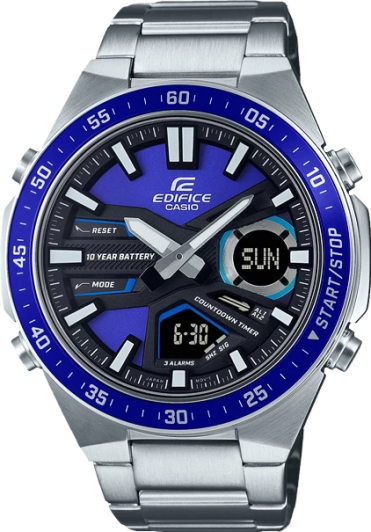 Casio edifice azul outlet