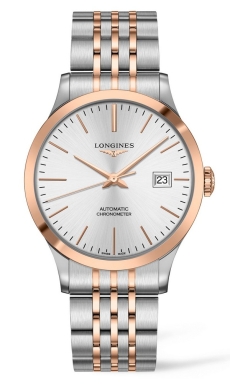 Часы Longines Record Auto COSC Chronometer L2.821.5.72.7