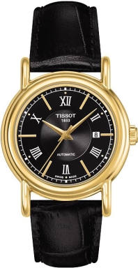 Часы Tissot Carson Automatic Lady 18K Gold T907.007.16.058.00