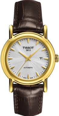 Часы Tissot Carson Automatic Lady 18K Gold T907.007.16.031.00