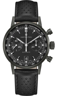 Часы Hamilton American Classic Intra-matic Autochrono Full Black H38446730