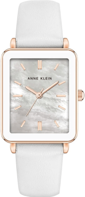 Часы Anne Klein Rectangular Leather 3702RGWT