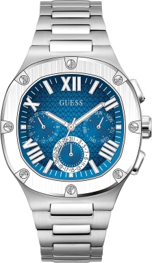 Часы Guess Headline Mens Silver Tone GW0572G1