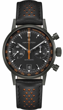 Часы Hamilton American Classic Intra-matic Autochrono Full Black H38446732