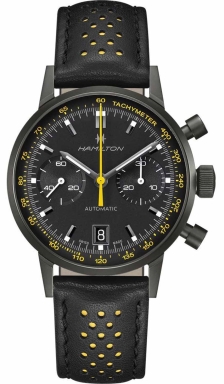 Часы Hamilton American Classic Intra-matic Autochrono Full Black H38446731