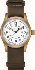 Часы Hamilton Khaki Field Mechanical Bronze H69459510