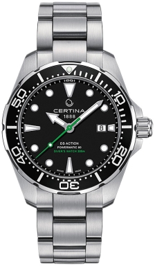 Часы Certina DS Action Diver Powermatic 80 C032.407.11.051.02