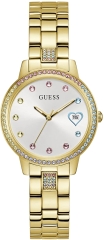 Часы Guess Ladies Gold Tone Date GW0657L2
