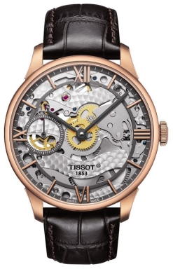 Часы Tissot Chemin Des Tourelles Squelette Mechanical T099.405.36.418.00