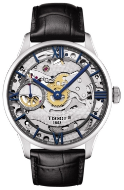 Часы Tissot Chemin Des Tourelles Squelette Mechanical T099.405.16.418.00