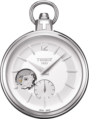Часы Tissot Pocket Mechanical Skeleton T854.405.19.037.01