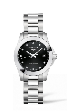 Часы Longines Conquest Quartz L3.376.4.57.6