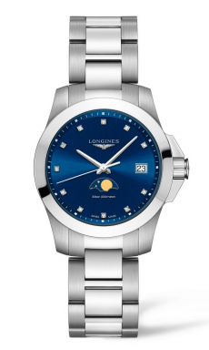 Часы Longines Conquest Quartz L3.381.4.97.6