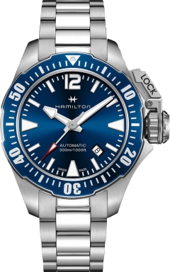 Часы Hamilton Khaki Navy Frogman Auto H77735560