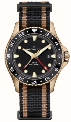 Часы Hamilton Khaki Navy Scuba Automatic GMT 43mm H82565930